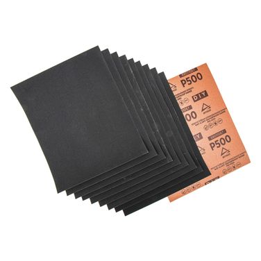 ARNEZI R8011067 Бумага наждачная водостойкая 230x280мм p500 DIY (10шт) - 3