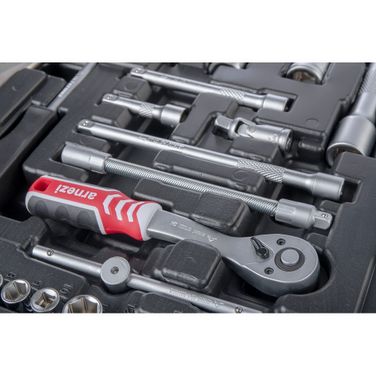 ARNEZI R0900147 Набор инструментов 147 пр. 1/4dr, 1/2dr, 3/8dr - 3