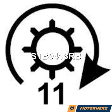 Motorherz STB9418RB Стартер оригинальный восстановленный - 6