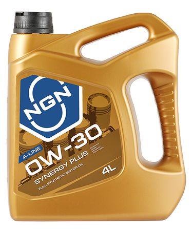NGN V272085311 0w-30 synergy plus a-line sn/cf 4л (синт. мотор. масло) - 1