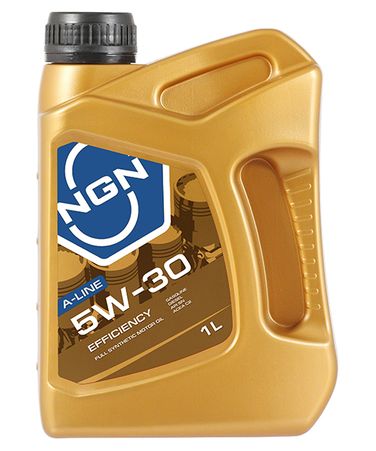 NGN V272085649 5w-30 efficiency a-line SN 1л (синт. мотор. масло) - 1