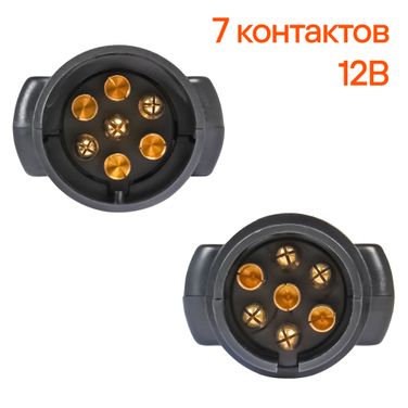AIRLINE AEBA007 Тестер электрики фаркопа и прицепа 7 контактов 12В - 4