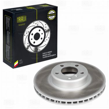 Trialli DF 190427 Диск тормозной для а/м BMW 3 (f30) (11-)/4 (f32) (13-)/1 (f20) (11-) перед. d=340 (окраш.) | перед | - 1