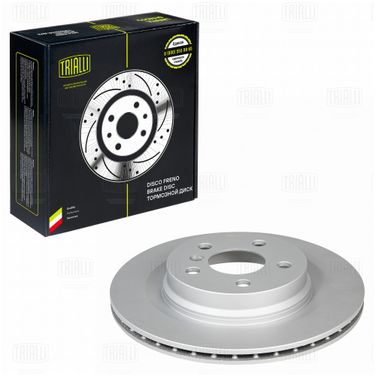 Trialli DF 190422 Диск тормозной для а/м BMW X1 (f48) (14-)/Mini Countryman (16-) зад. d=300 (окраш.) | зад | - 1