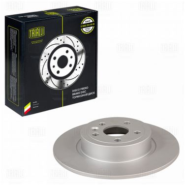 Trialli DF 190444 Диск тормозной для а/м Land Rover Range Rover Evoque (16-) зад. d=317 (окраш.) | зад | - 1