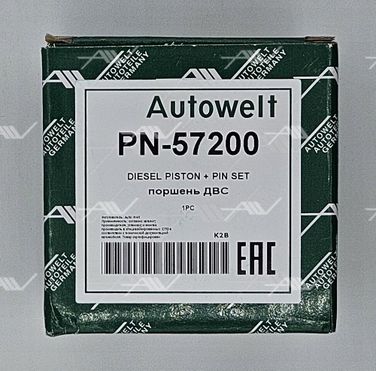 AUTOWELT PN57200 Pn-57200 поршень STD land rover/jaguar 2.0 crdi 204dtd/204dth/204dty - 6