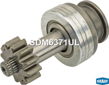 Krauf SDM6371UL Бендикс стартера с шестеренкой в сборе - 5