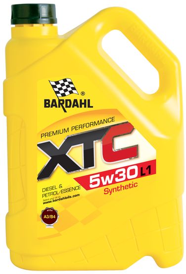 BARDAHL 35713 5w30 XTC L1 a3/b4 5L (синт. моторное масло) - 1
