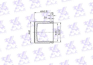 KAC KF483948 Пружина подвески - 2