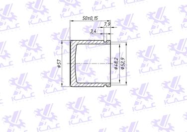 KAC KF574849 Пружина подвески - 2