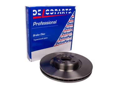 DelcoParts 19177380 Диск тормозной передний - 1
