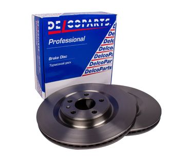 DelcoParts 19177381 Диск тормозной задний - 1