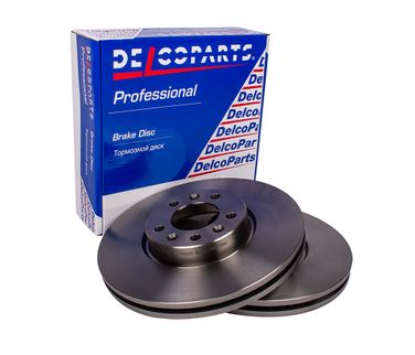 DelcoParts 19177382 Диск тормозной | перед прав/лев | - 1