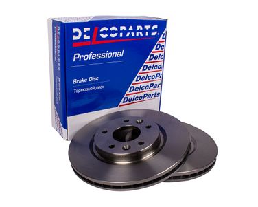 DelcoParts 19374523 Диск тормозной | перед прав/лев | - 1