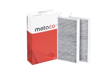 METACO 1010-256C Фильтр салона угольный (комплект 2 шт.) - 1