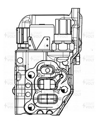 STARTVOLT SVC 2300 Клапан эл. рег. фаз ГРМ - 5