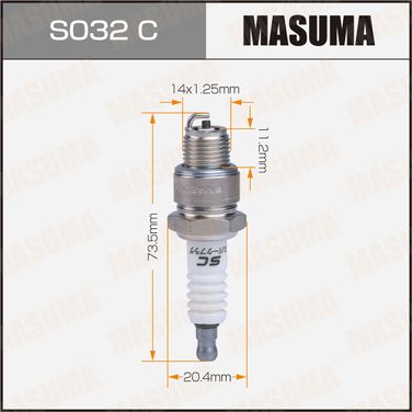 Masuma S032C Свеча зажигания br7hs-10 (1098) - 1