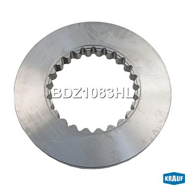 Krauf BDZ1083HL Диск тормозной невентилируемый - 1