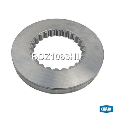 Krauf BDZ1083HL Диск тормозной невентилируемый - 3