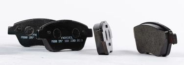 ABSEL FT420008 Колодки тормозные передние - 1