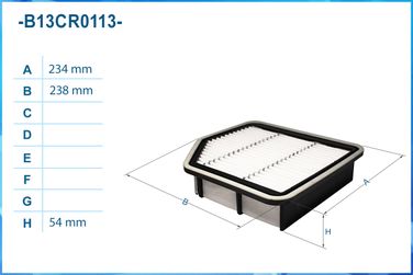 CWORKS B13CR0113 Фильтр воздушный - 1
