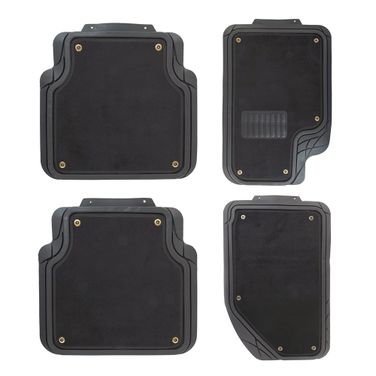 ARNEZI A0507005 Коврики салона универсальные pvc, карпет / черные (4шт) - 1