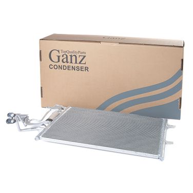 GANZ GIC06055 Радиатор кондиционера mazda 3/5 1.6/1.8/2.0l all 03-> /600x391x16mm - 1