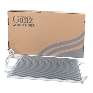 GANZ GIC06126 Радиатор кондиционера VW Passat B5 (00-)/Skoda Superb (01-) - 1