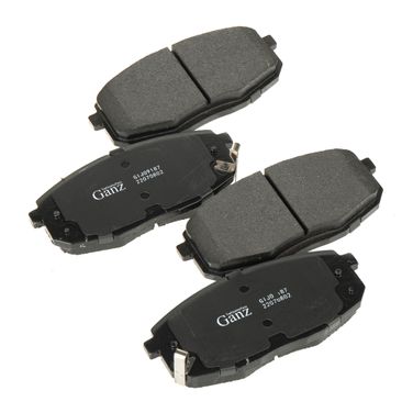 GANZ GIJ09187 Колодки тормозные дисковые, комплект - 3