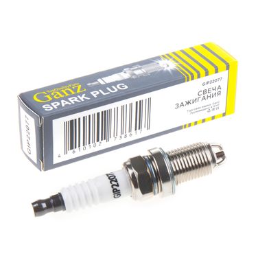 GANZ GIP22077 Свеча зажигания (7553) AD a4/a6 VW B5 01-> SKO Fab/Fel - 2