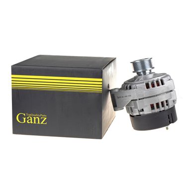 GANZ GRR13007 Генератор для а/м ГАЗ 406дв инжектор 9422.3701000 (80а) ganz grr13007 - 1
