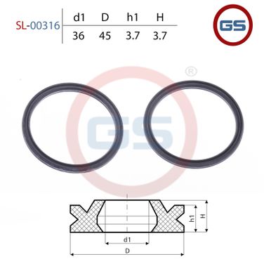 GS SL00316 Сальник рулевой рейки 36 45 3.7 - 2