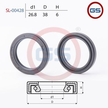 GS SL00428 Сальник рулевой рейки 28.6 38 6 - 2