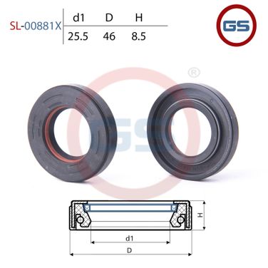 GS SL00881X Сальник рулевой рейки 25.5*46*8.5 (7v1) - 2