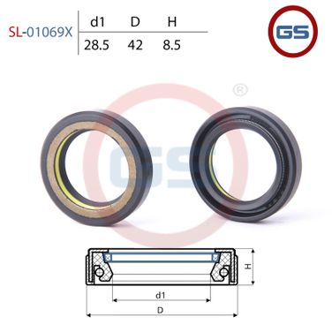GS SL01069X Сальник рулевой рейки 28.5*42*8.5 (7v1) - 2