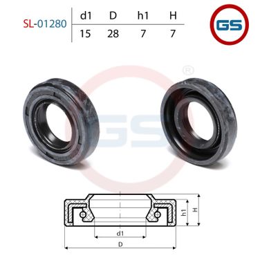 GS SL01280 Сальник рулевой рейки 15 28 7 - 2