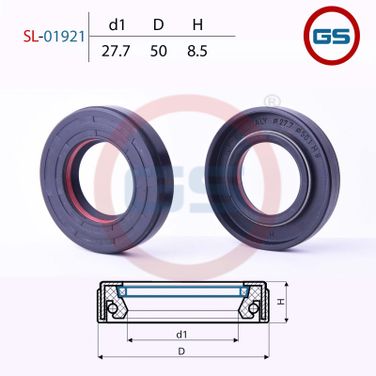 GS SL01921 Сальник рулевой рейки 27.7*50*8.5 (7v1) - 2