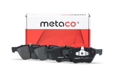 METACO 3000-481 Колодки тормозные к-кт | перед | - 1