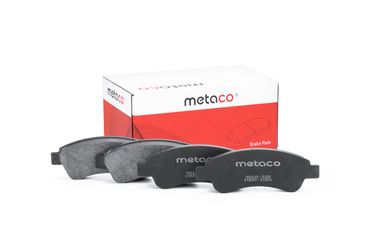 METACO 3010328 Колодки тормозные задние дисковые к-кт - 1