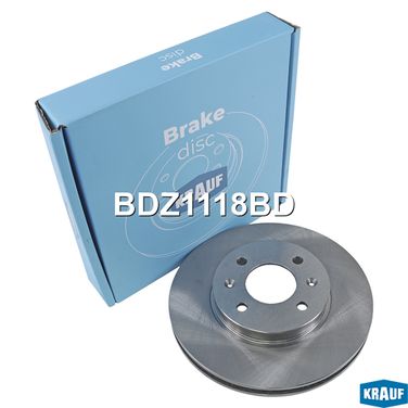 Krauf BDZ1118BD Диск тормозной - 3