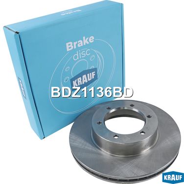 Krauf BDZ1136BD Диск тормозной - 3