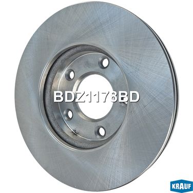 Krauf BDZ1178BD Диск тормозной - 1