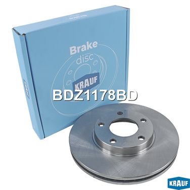 Krauf BDZ1178BD Диск тормозной - 3