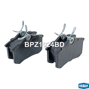 Krauf BPZ1024BD Колодки тормозные дисковые - 1