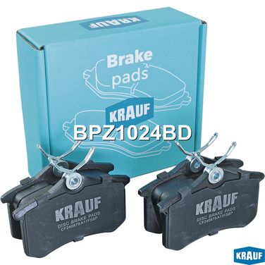 Krauf BPZ1024BD Колодки тормозные дисковые - 3
