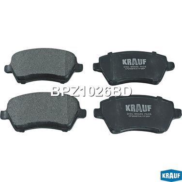 Krauf BPZ1026BD Колодки тормозные дисковые - 3