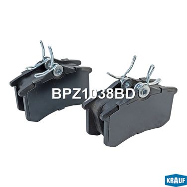 Krauf BPZ1038BD Колодки тормозные дисковые - 1