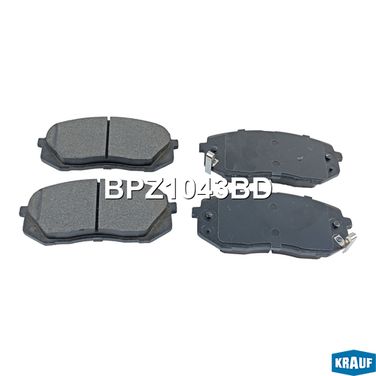 Krauf BPZ1043BD Колодки тормозные дисковые - 2