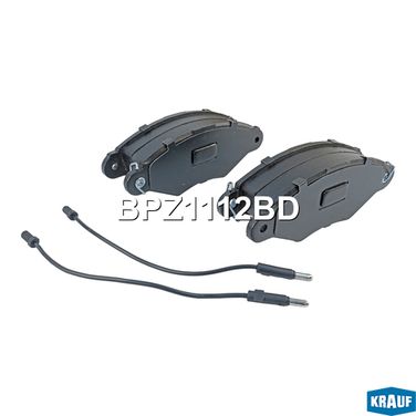 Krauf BPZ1112BD Колодки тормозные дисковые - 1