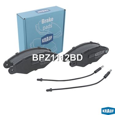 Krauf BPZ1112BD Колодки тормозные дисковые - 3